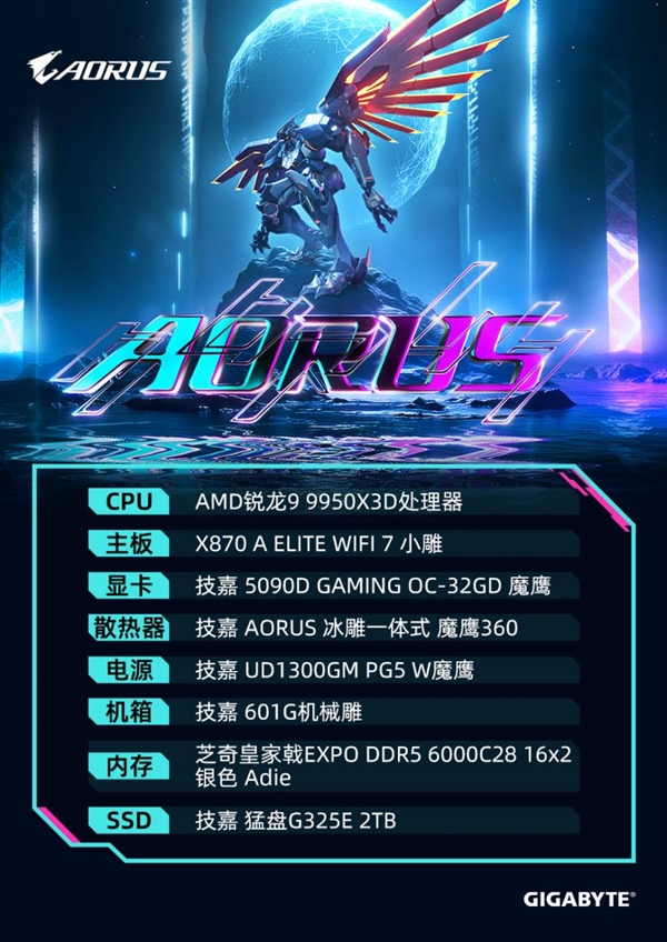 问鼎娱乐硬核性能技嘉AORUS为PCL赛事解说RASH悲喜定制电竞MOD主机(图3)